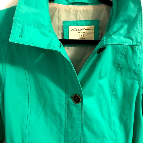 Eddie Bauer Trench Coat - Picture 3 of 4